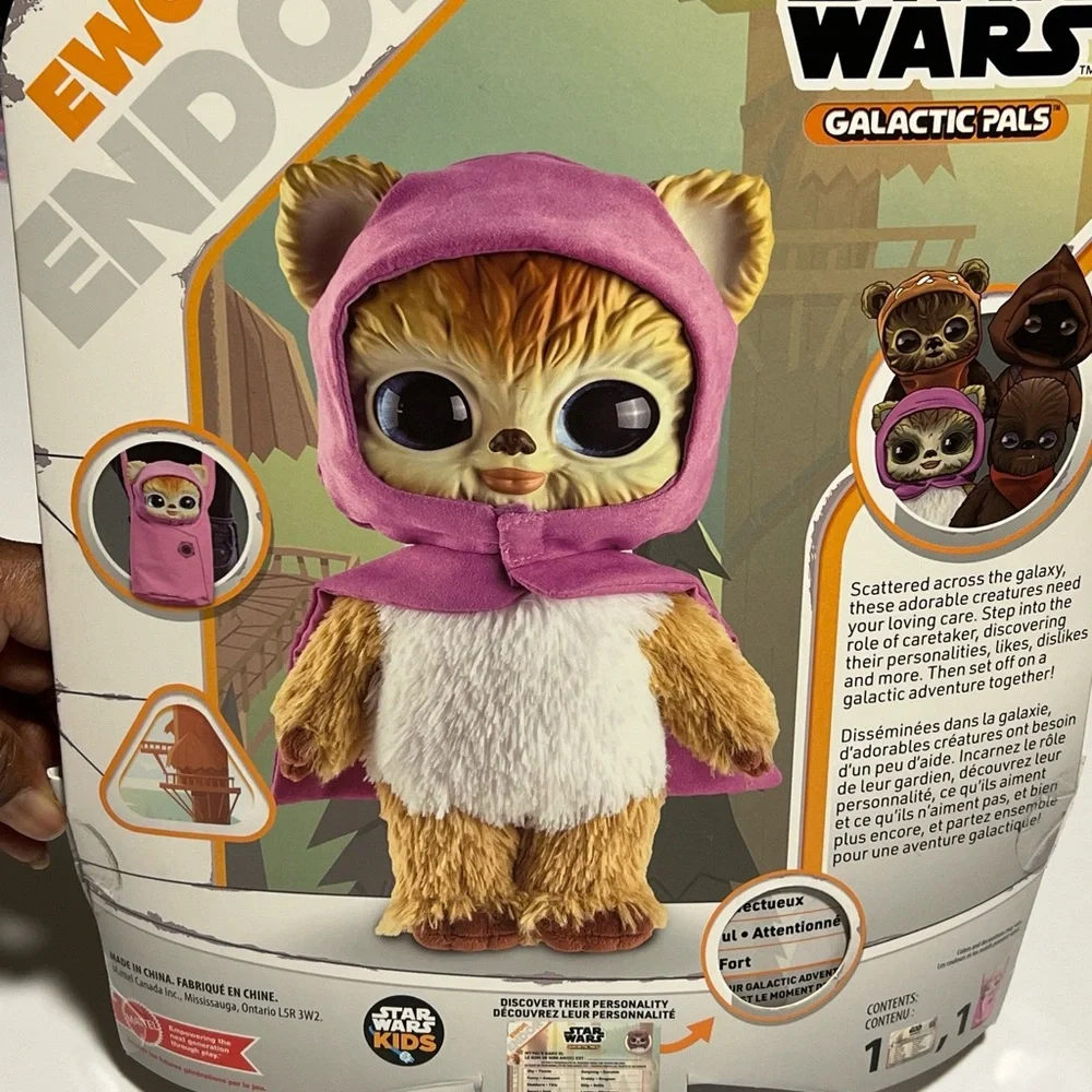 Star Wars Galactic‎ Pals Ewok Endor Action Figure / Toy For Children 3 and Up